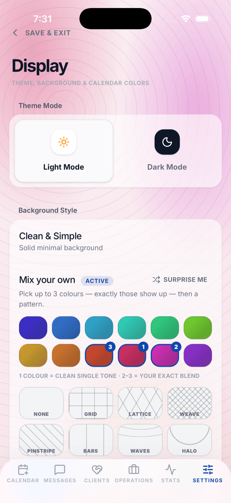 Customizing your Reelin branding: colours, logo, themes, and wallpapers